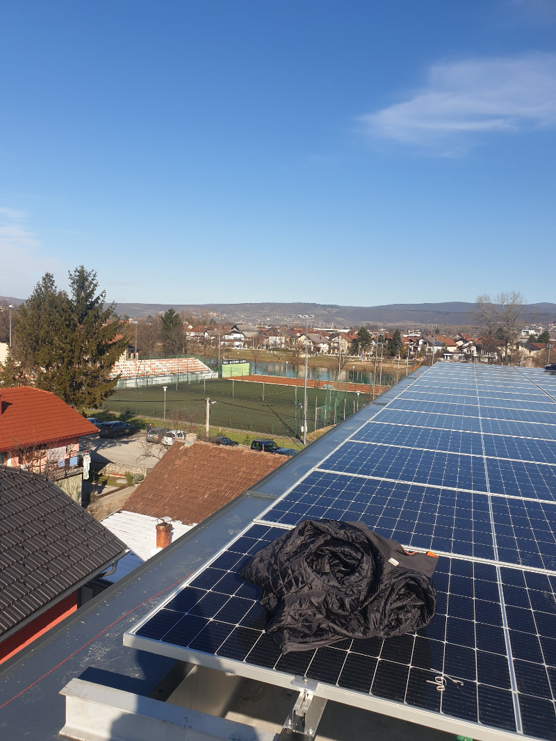 Solar power plant Bakrač Security